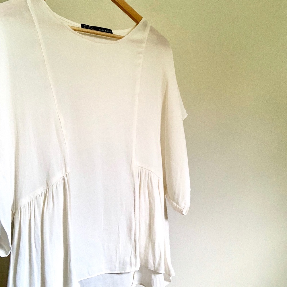 Zara Basic Flowy Blouse - image 2